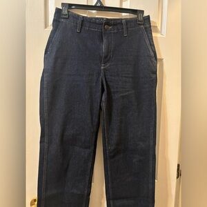 Old Navy womens Straight Jeans in Dark Indigo